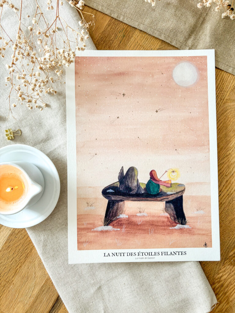 Affiche "La nuit des étoiles filantes"
