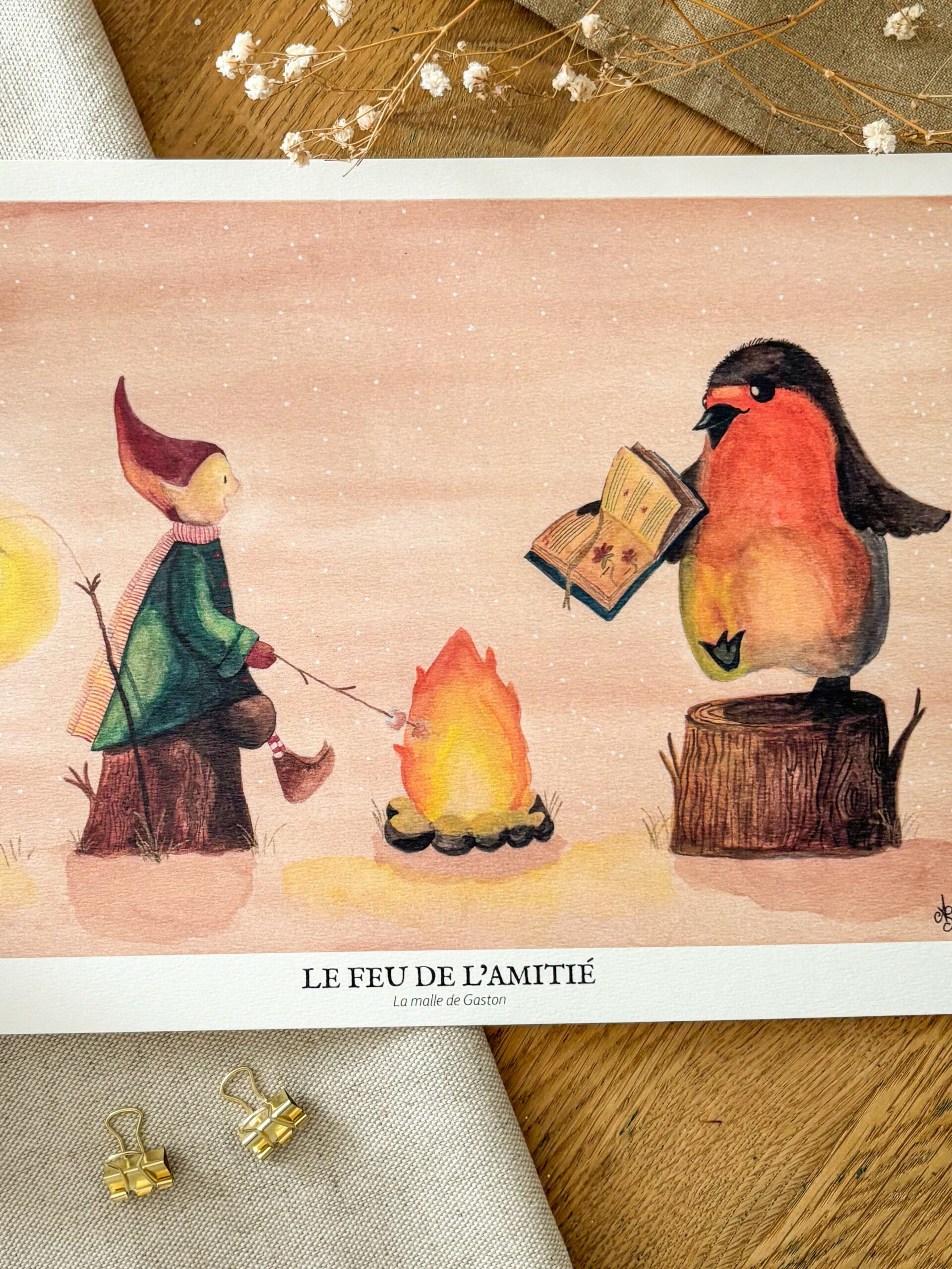Affiche "Le feu de l'amitié" – Image 4