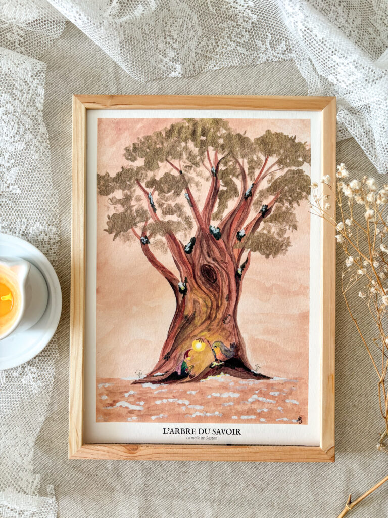 Affiche "L'arbre du savoir"