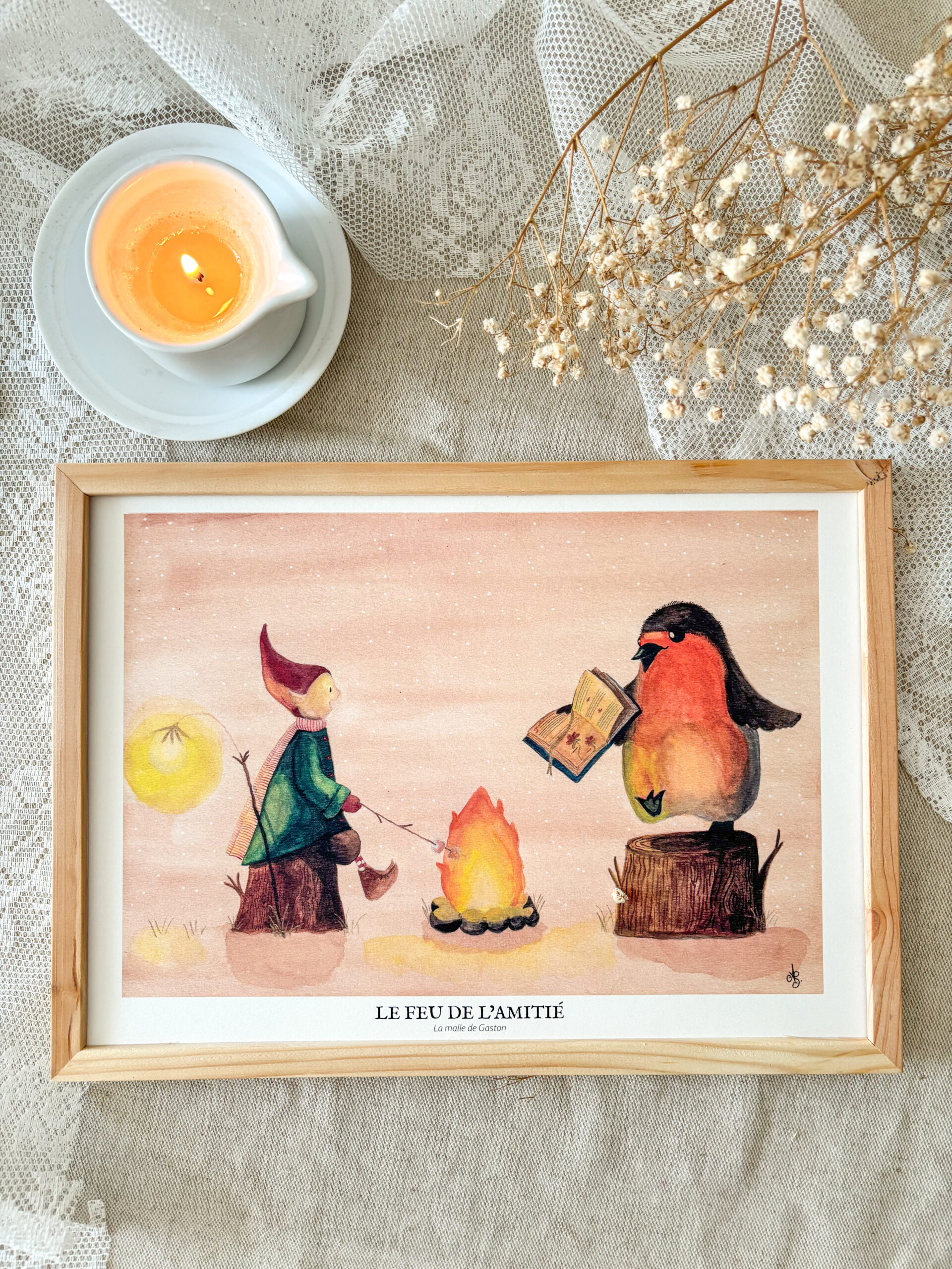 Affiche "Le feu de l'amitié" – Image 3