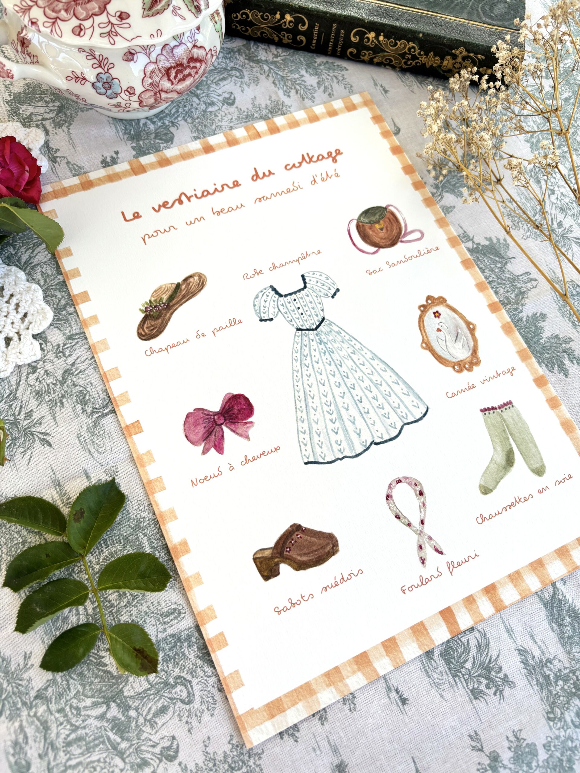 Affiche "Le vestiaire du cottage" â Image 2
