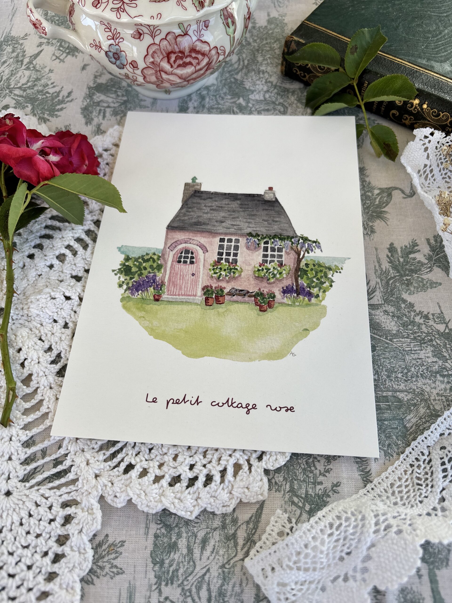 Affiche "Le petit cottage rose" â Image 4