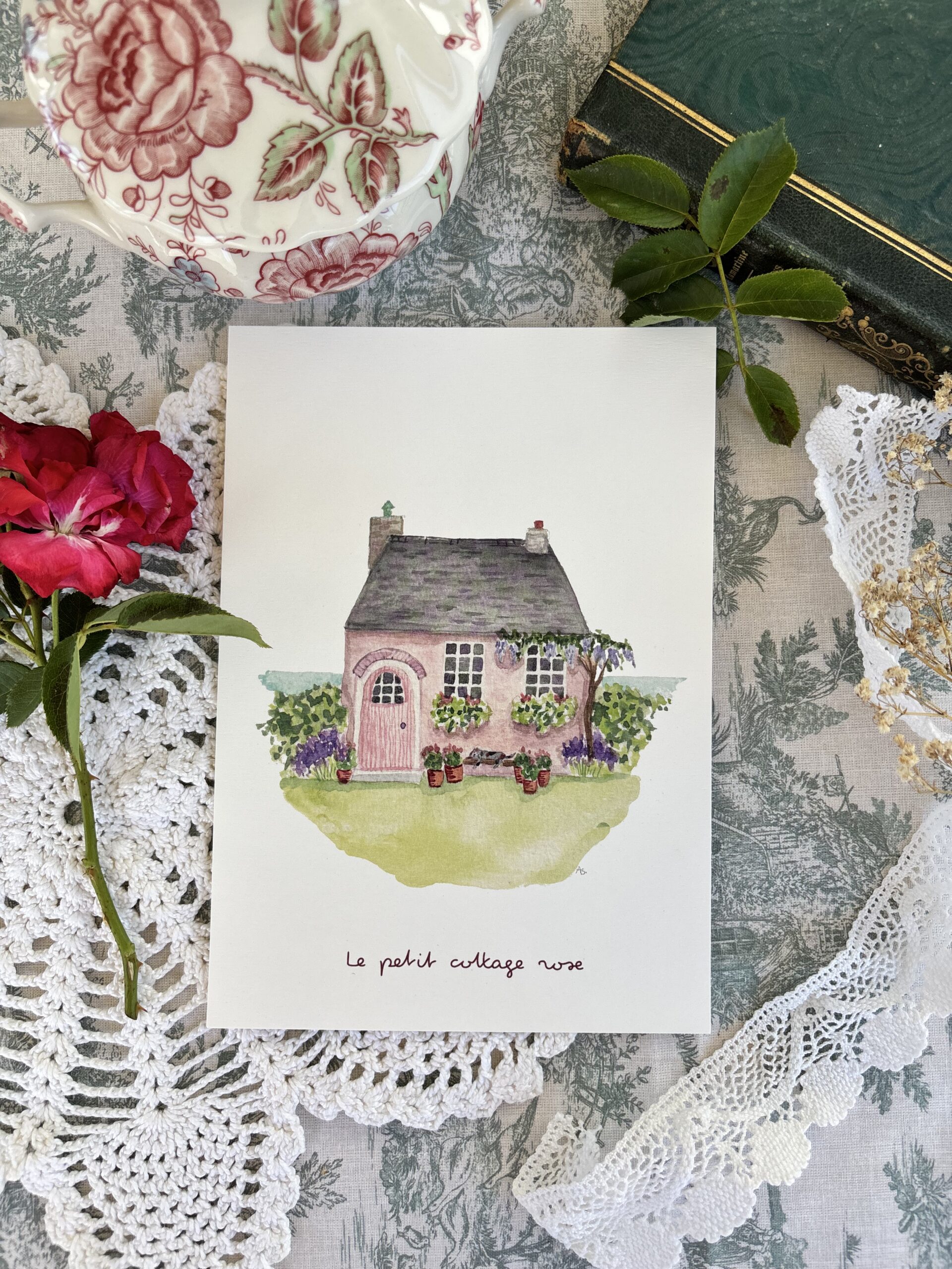 Affiche "Le petit cottage rose" â Image 2