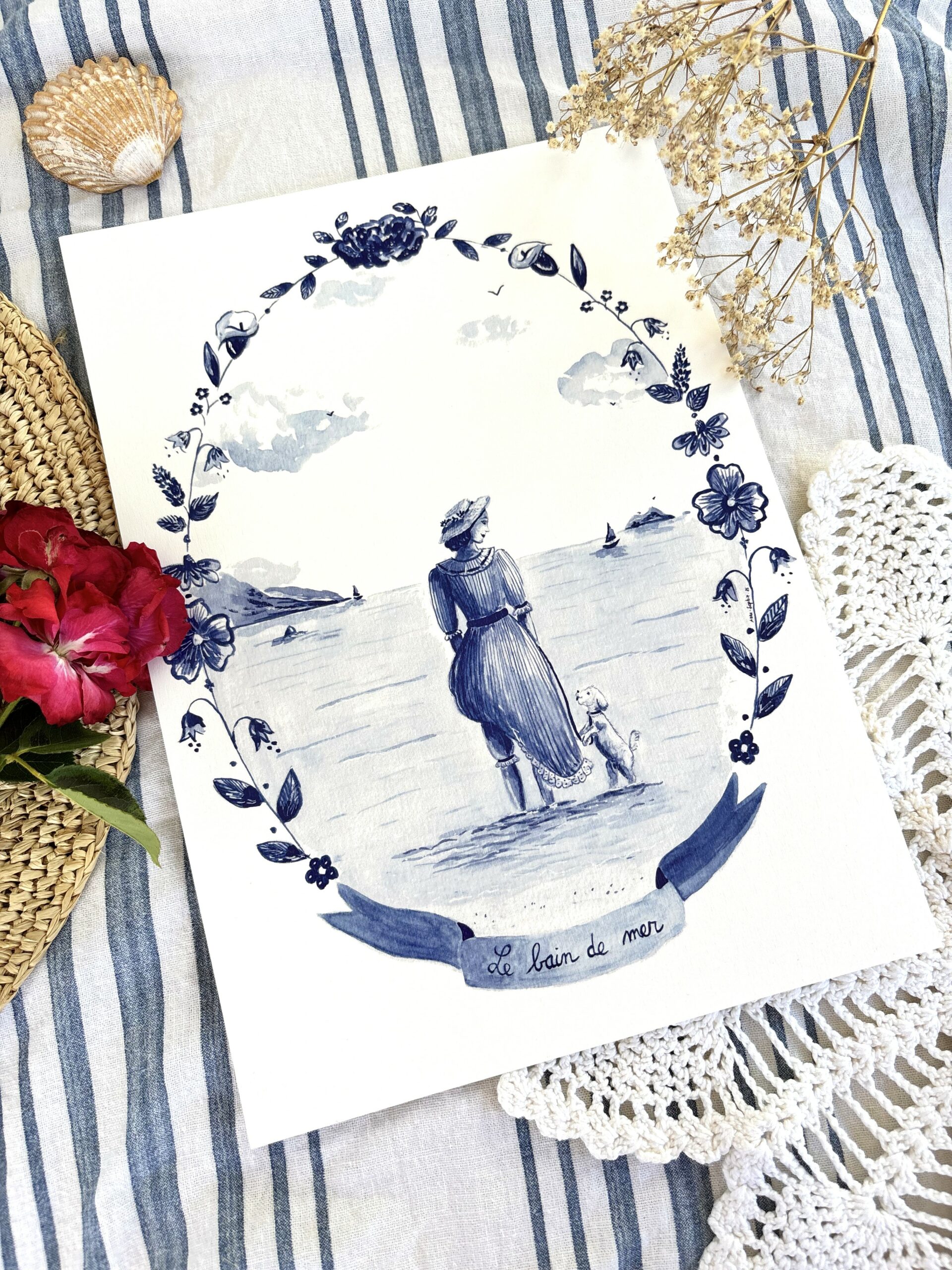 Affiche "Le bain de mer" – Image 3