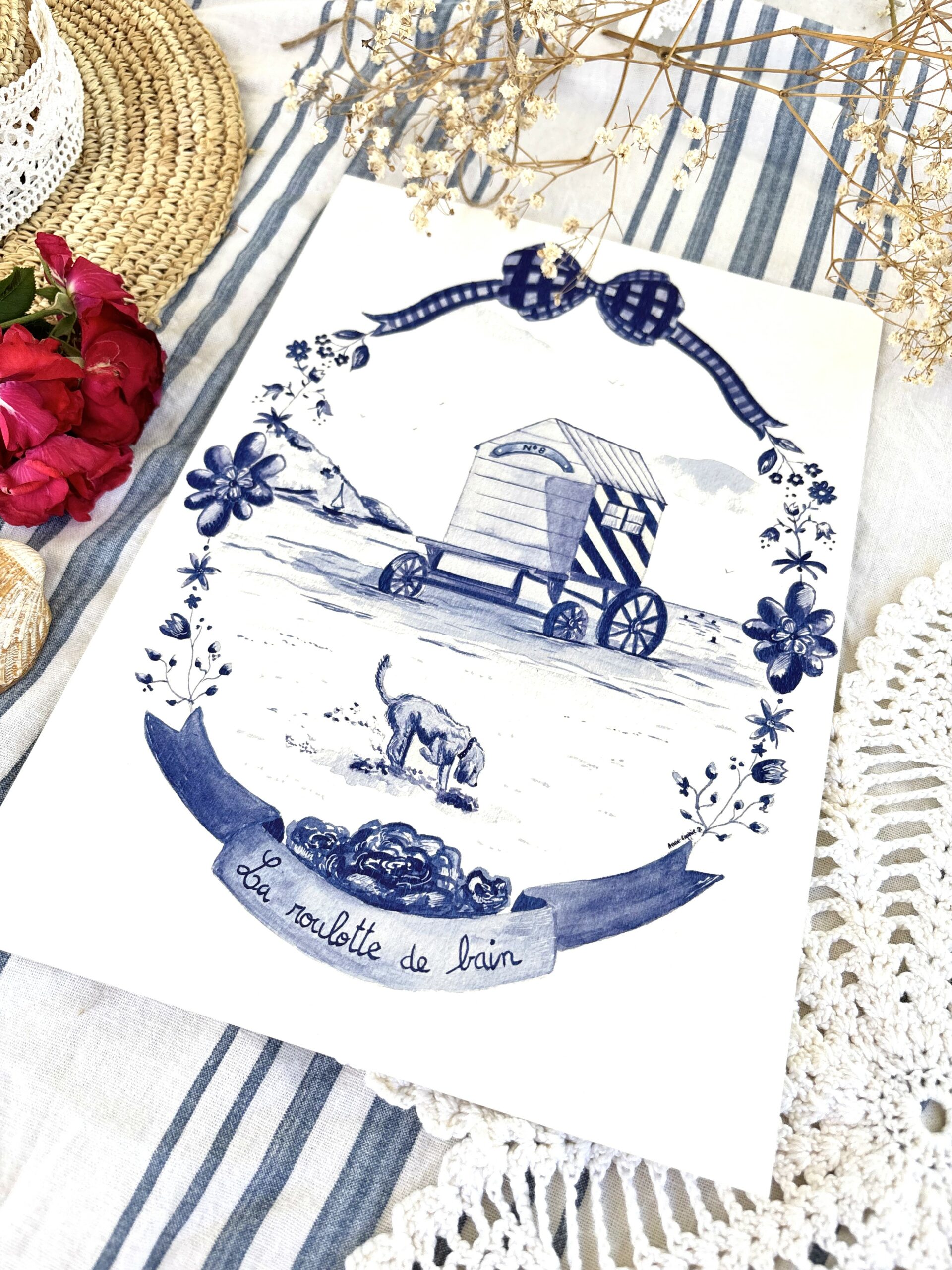 Affiche "La roulotte de bain" – Image 3
