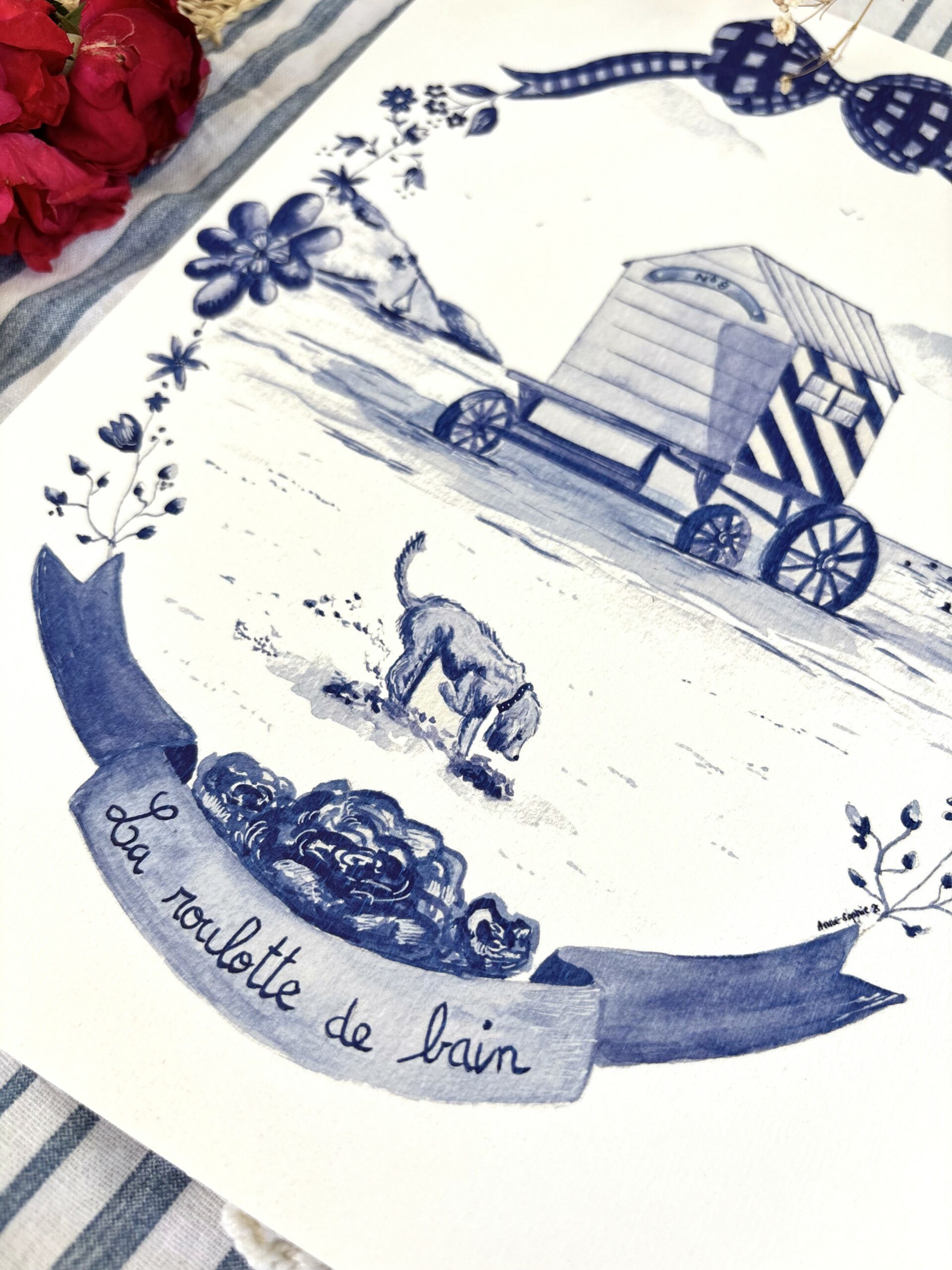 Affiche "La roulotte de bain" – Image 4
